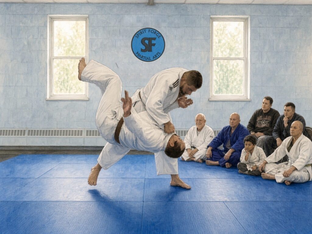 Illustration: Judo throws (Nage-waza)